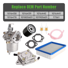 10L0L complete kit layout showing all parts for quick, coordinated tune up