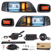 10L0L front assembly with headlights showing improved forward visibility