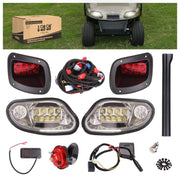 10L0L front headlight assembly showing bright beams and improved visibility