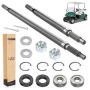 10L0L front view of both axle shafts showing fit and strength benefit