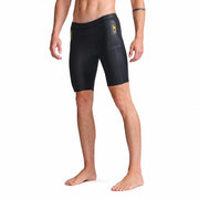 2XU Propel shorts front view showing streamlined fit and support