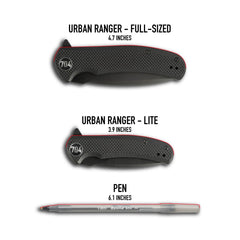 704 Gear G10 handle texture detail showing grip and comfort for secure use