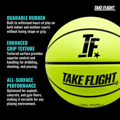 A Plus Collectibles ball in player dribble action showing consistent bounce and reliable performance