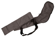 A&R Sports front view of navy stick bag showing capacity and easy transport benefit