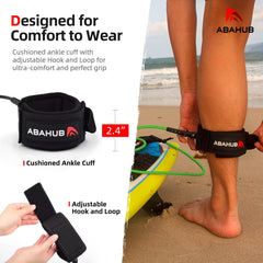 Abahub 7mm TPU cord texture close-up, durable strength with flexibility