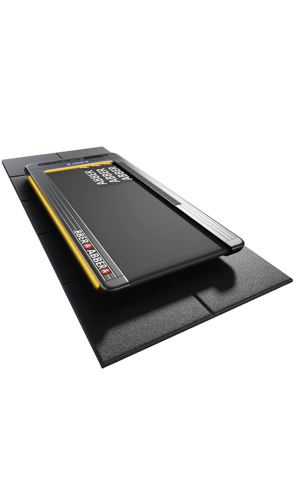 ABBER front view full mat showing large coverage and protection