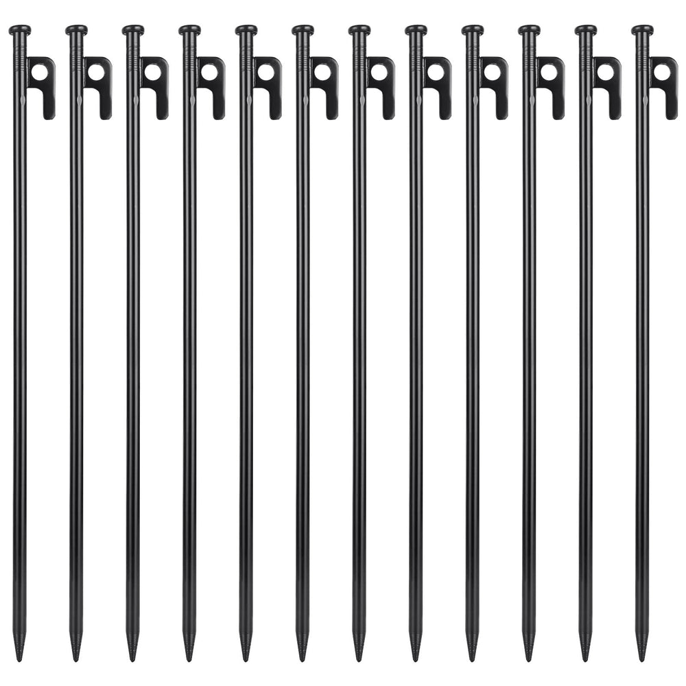 ABuff front packaging showing 12 stakes and durable design benefit