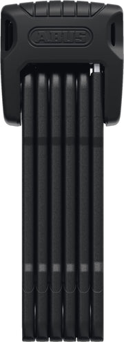 ABUS Bordo Granit front view showing compact folded lock and secure design benefit