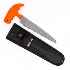 ACCUSHARP saw teeth detail highlighting cross-cut teeth for efficient bone and dense material cutting