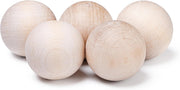 ACE HOCKEY five-pack front packaging showing wooden stickhandling balls for training