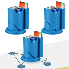 Acellegic front view cup holder showing compact 2-in-1 design and secure hold