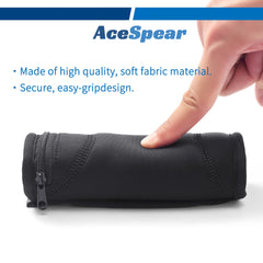 AceSpear hand holding weight to show real size and comfortable fit