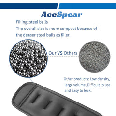 AceSpear strap and velcro detail demonstrating secure fit and stable support