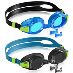 Aegend front packaging showing two-color goggle set and cases for easy storage