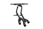 aeroe front view of rack showing sleek profile and sturdy build benefit storage