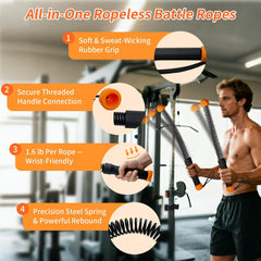 AESTLL spiral-textured handle close-up demonstrating secure non-slip grip benefit