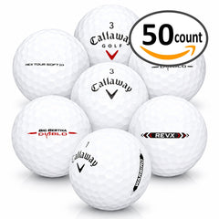 AFFORDABALL GOLF pile of mixed Callaway models displaying quantity and savings