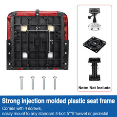 Affordura folded boat seat inside storage bag for compact protection and tidy storage