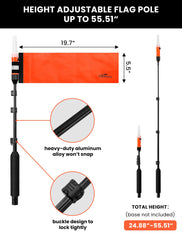 Affordura mounting base and track kit demonstrating versatile installation options