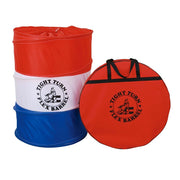 AHE barrels in carry bag showing portability and easy transport