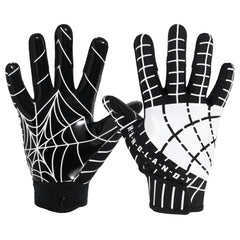 AIGEVTURE front view of gloves showing clean black and white design and fit benefit