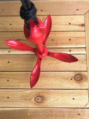 AIRHEAD anchor deployed from a personal watercraft demonstrating easy use
