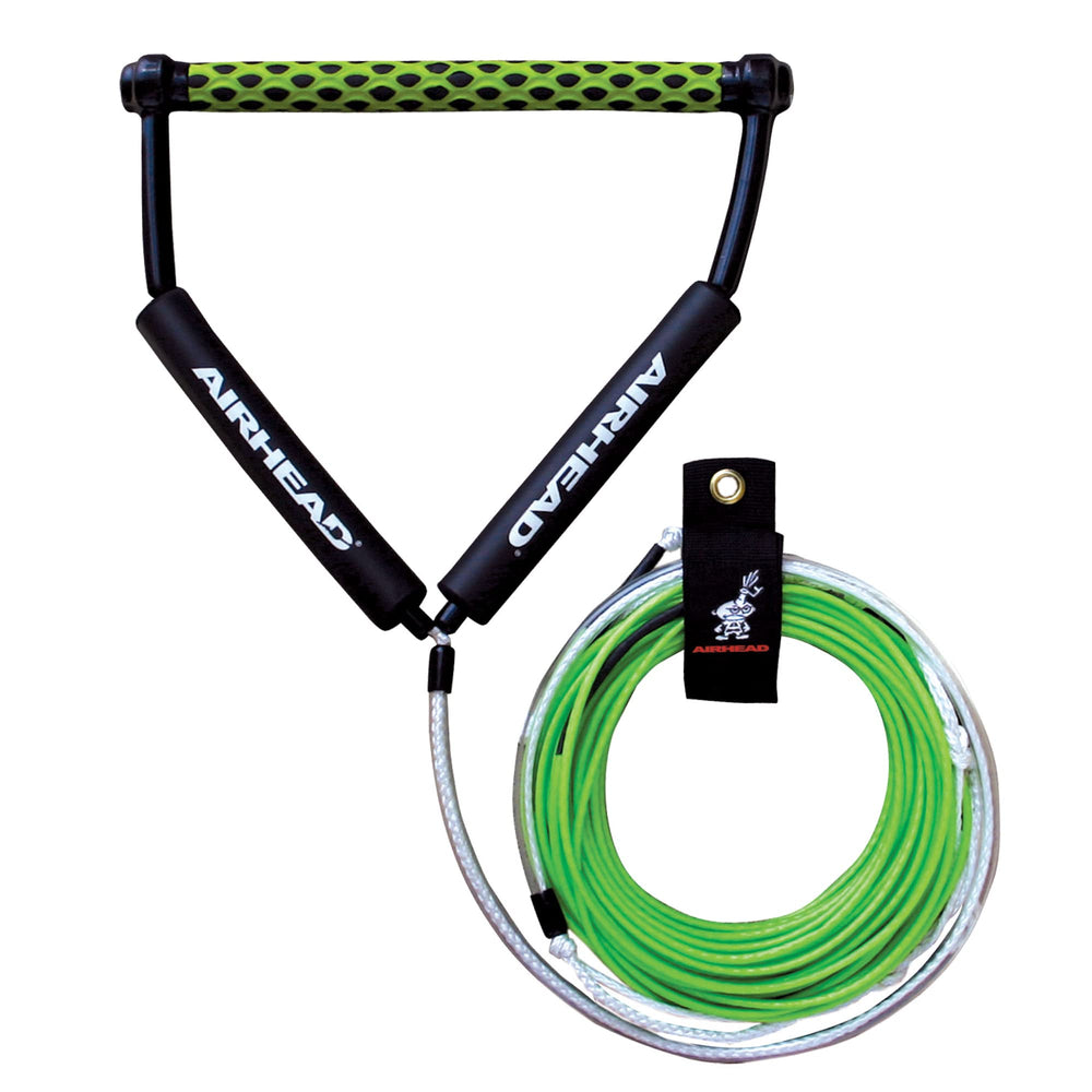 AIRHEAD front packaging showing rope and handle for quick identification and benefits