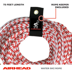 AIRHEAD closeup of aluminum floating handle with 12 inch EVA grip for secure comfort