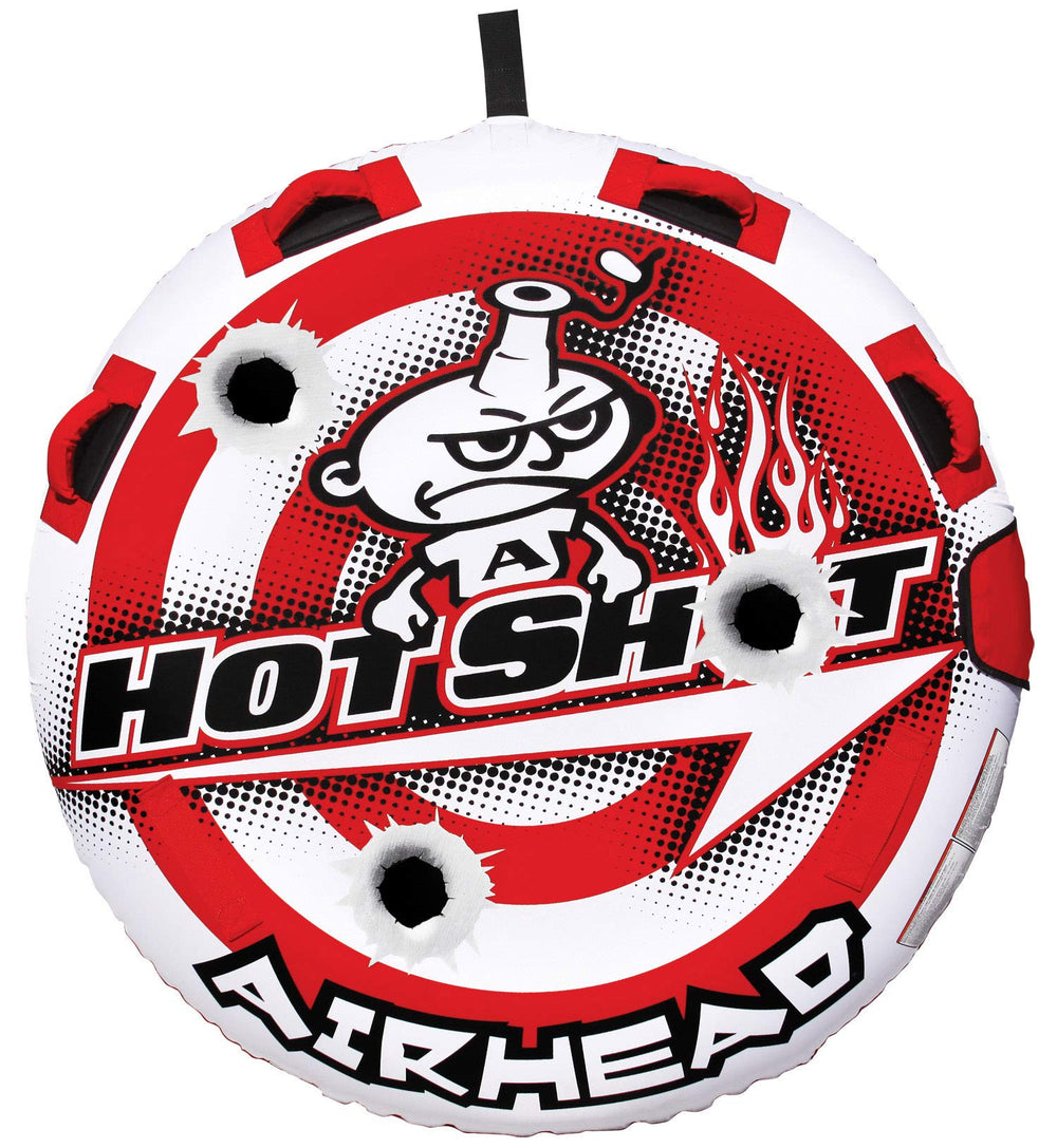 AIRHEAD Hot Shot front view showing round deck and climbable profile for easy boarding