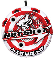 AIRHEAD Hot Shot front view showing round deck and climbable profile for easy boarding