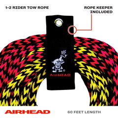 AIRHEAD close-up 16-strand weave of rope, highlighting durable UV resistance