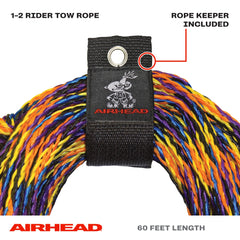 AIRHEAD close-up of a spliced loop showing secure attachment and durable finish