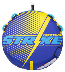 AIRHEAD front view of the 54-inch Strike showing covered deck and profile, ensures safe rides
