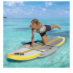 AIRHEAD stabilizer held next to hand illustrating compact packed size and convenience