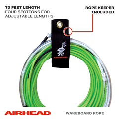 AIRHEAD close-up of textured EVA grip providing secure wet-hand comfort