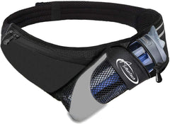 AiRunTech front view of running belt showing slim profile and pockets for fast access