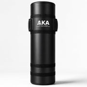 AKABIKE front view of standing tackling dummy showing full silhouette and stability