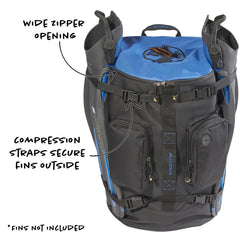 AKONA Globetrotter lower compartment with AKONA Pro Regulator Bag fit for protection