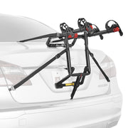 Allen Premier S102 front view showing rack on trunk with quick setup benefit
