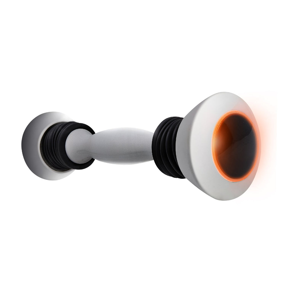 Allstar Shake Weight Zone front view showing LED ring and compact shape for guided workouts