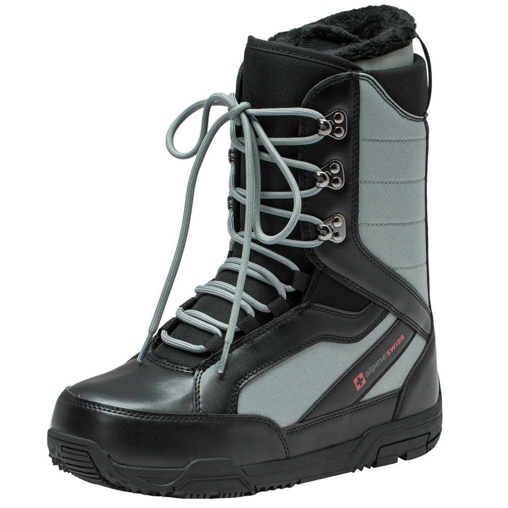 Alpine Swiss front profile view showing waterproof upper and clean lines for all-mountain use