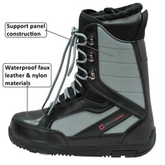 Alpine Swiss top close-up of lacing system and quick-pull liner for easy glove adjustments