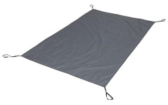ALPS Mountaineering front view footprint showing full charcoal protection and easy placement