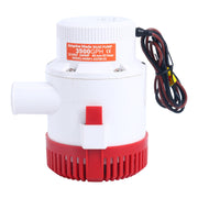 Amarine Made front view of 3500GPH pump showing compact design and reliable flow
