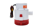 Amarine Made front view of pump showing inlet and durability benefit