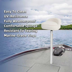AmarinePlay side profile mounted on pedestal illustrating stable installation on bow