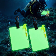 AmazingSpark front view of glow dive slate showing writable surface and luminous color for clear notes