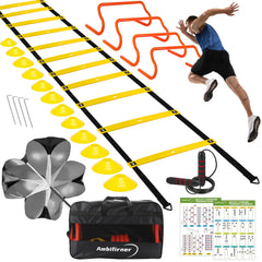 Ambifirner front packaging showing full training set and portability benefits