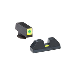 AmeriGlo front-profile showing LumiGreen square for fast target acquisition
