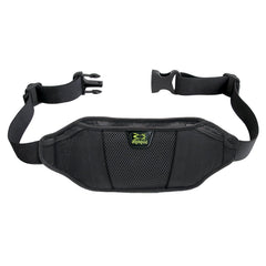 Amphipod front view of waistpack showing compact storage and secure fit